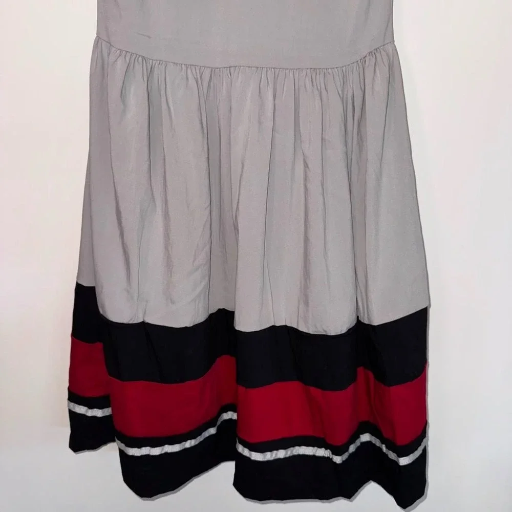 NWT Fruity Couture Girls Size 10-12yr Dress Double Breasted Short Cap Sleeves